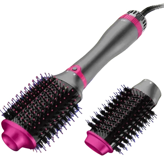 3 in 1 Hot Air Brush (Straightner, Curler, Dryer)